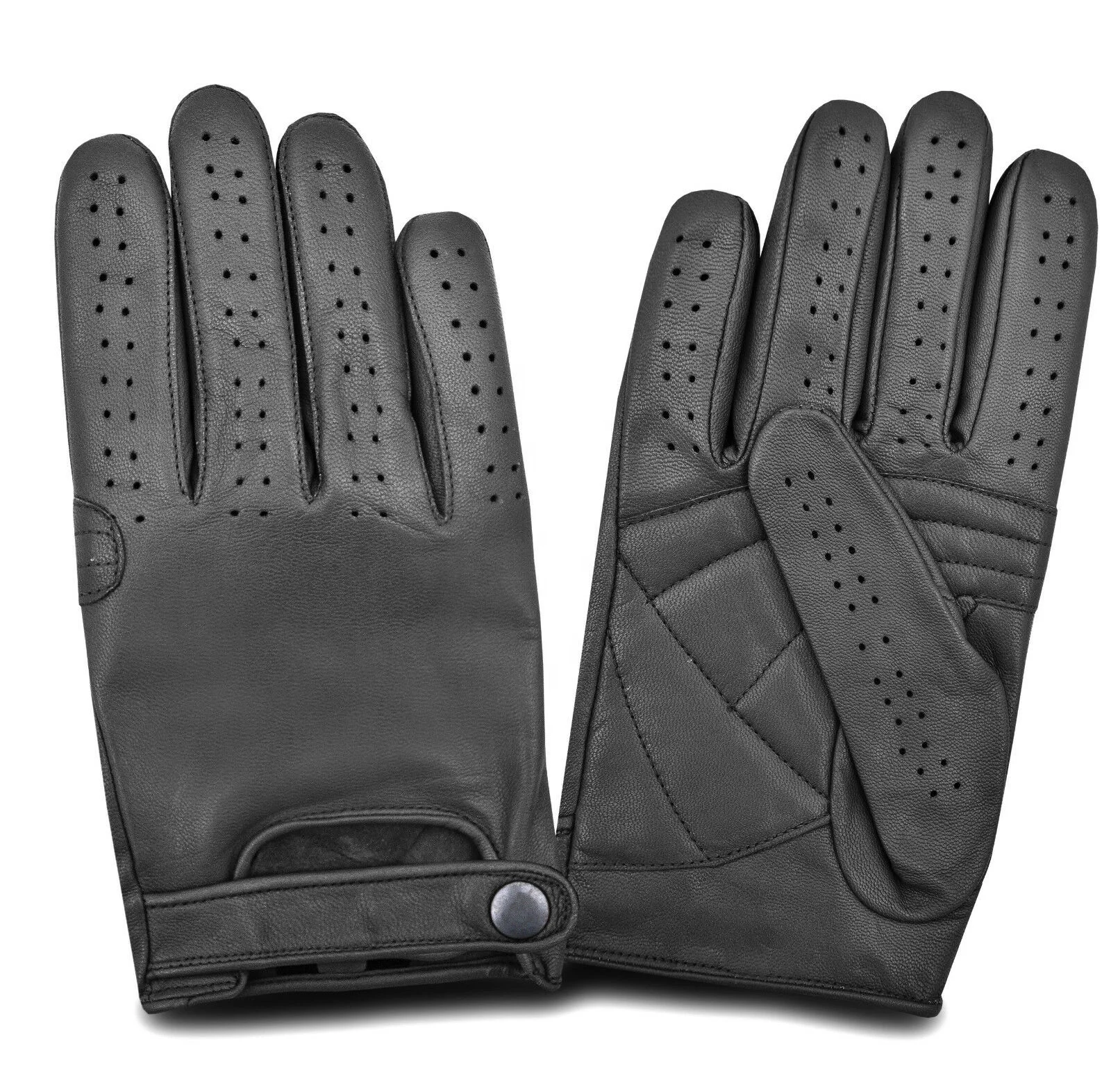  Best Soft Sheep Nappa Leather Mens Driving Dress Gloves Chauffeur Retro