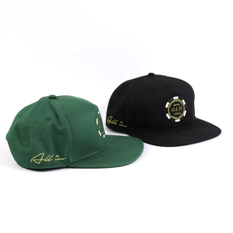 Design 3D Pull Print Custom Logo 5 Panel Snapback Hat