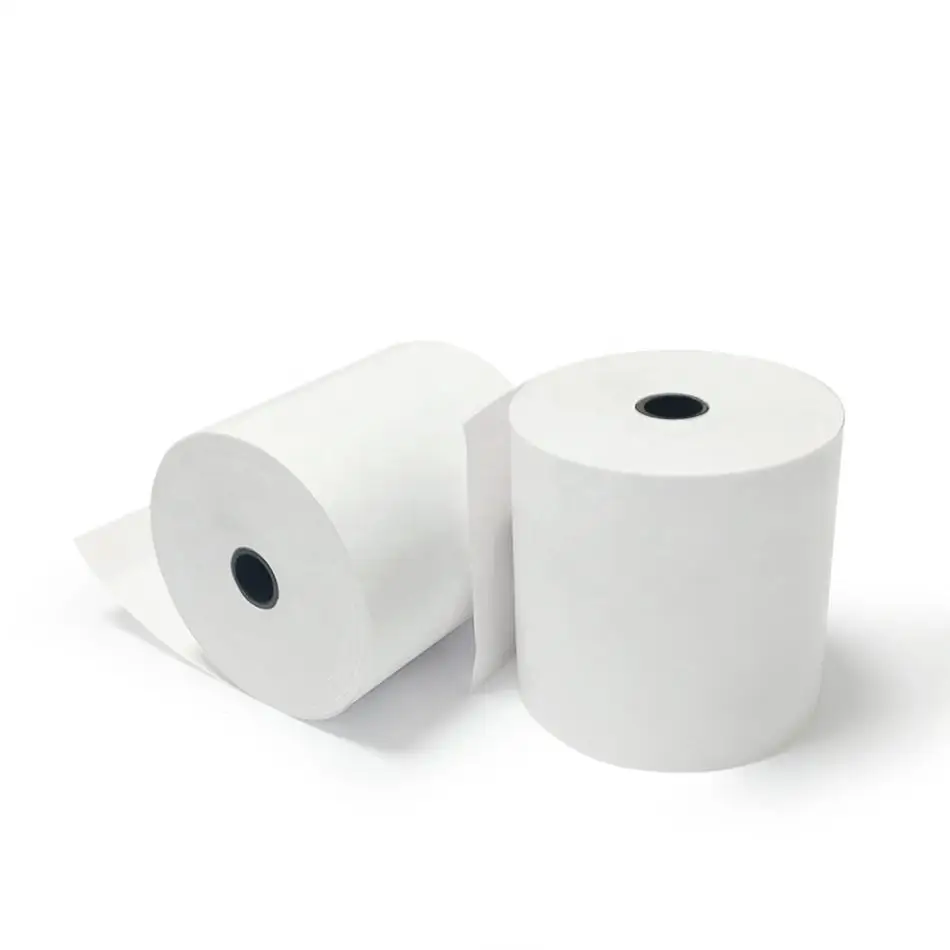 High quality Smooth Surface 57mm 80mm 80 X 60mm Cash Register Thermal Paper For Pos Printer