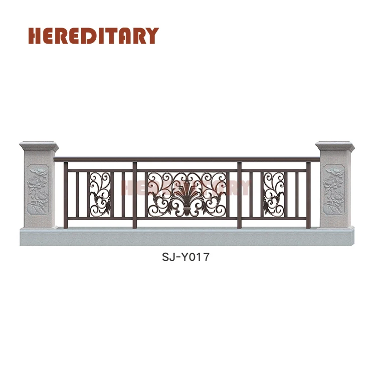 Balconies pvc balustrade aluminium railings designs in india