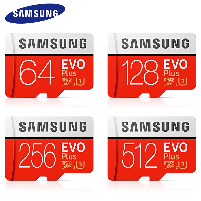Оригинальный SAMSUNG карта памяти micro EVO Plus SD 32 ГБ 64 128 256 512 устройство чтения карт TF