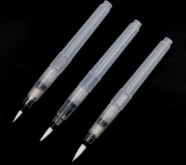 Powdered Pigment Refillable Water Color Paints Brush Markers For Art book