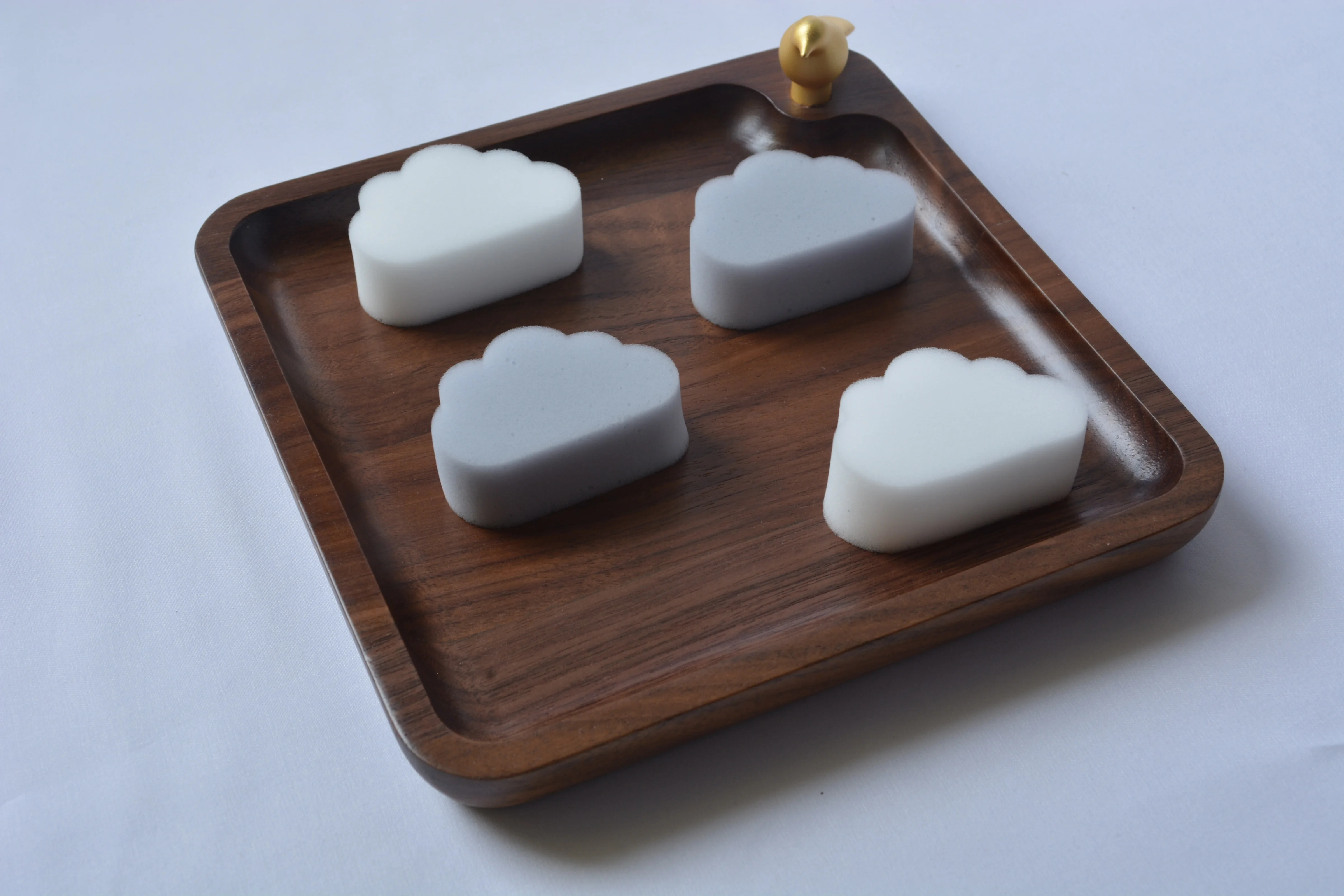 Mini Can Be Used As Upholstery Cloud Shaped Melamine Sponge