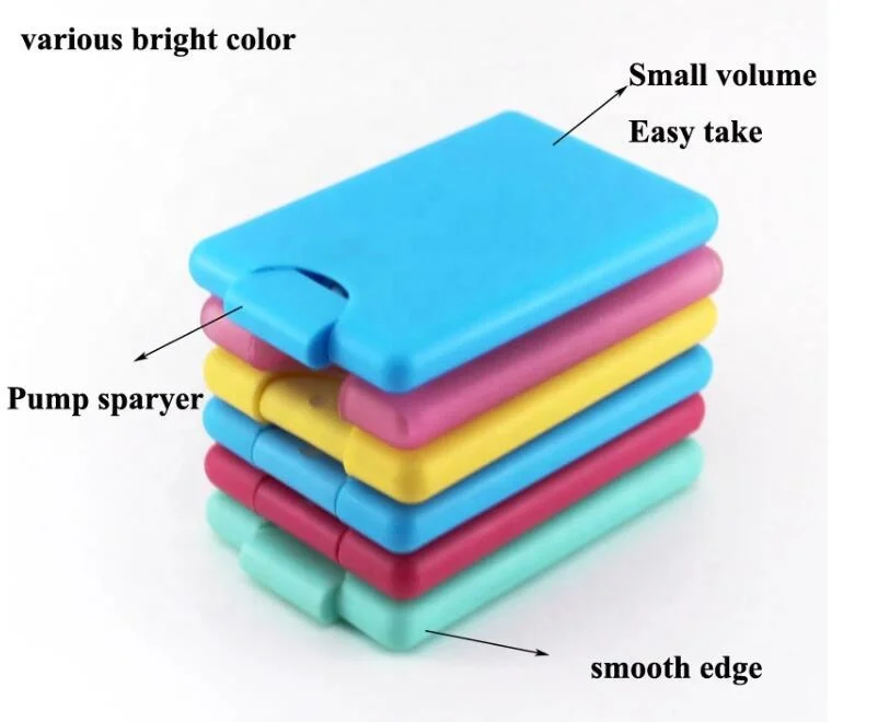 Shanghai manufacturer auto hand sanitizer and perfume filling line for 20ml credit card sprayer