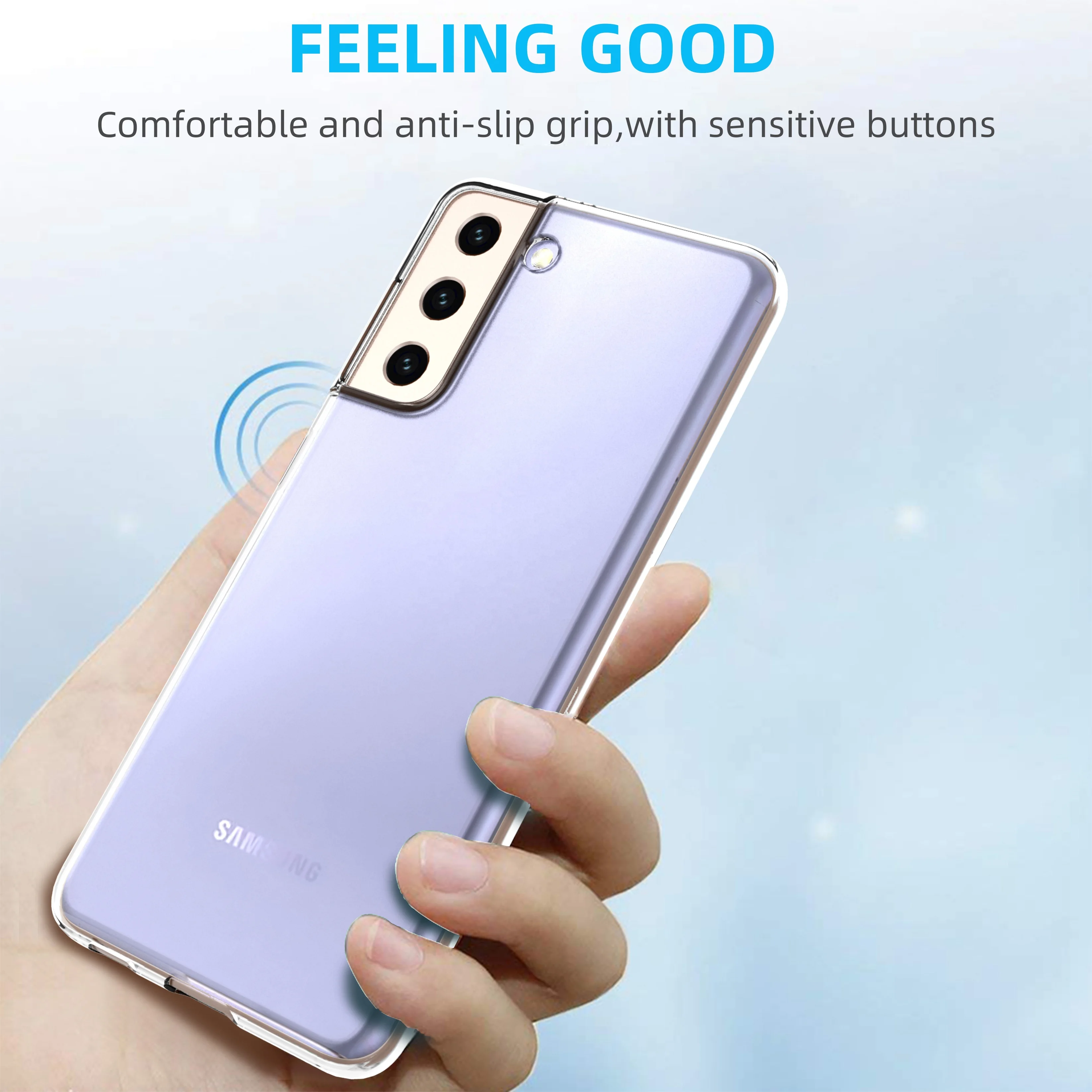  Прозрачный чехол из ТПУ для Samsung S20 Ultra S21 Plus прозрачный мягкий телефона мобильного Note