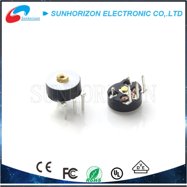 8 ~ 20mm outer diameter plastic knob type earphone volume rotary potentiometer