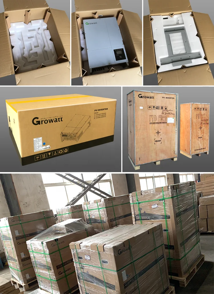 Growatt 5KW 8KW 10KW 15KW 20KW 25KW 30KW Single Phase Three Phase On Grid Solar Inverter for Home