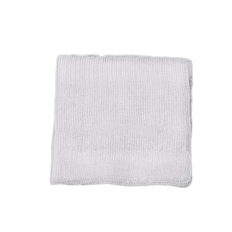 Медицинские нестерильные марлевые тампоны 28x28, сделано в Китае