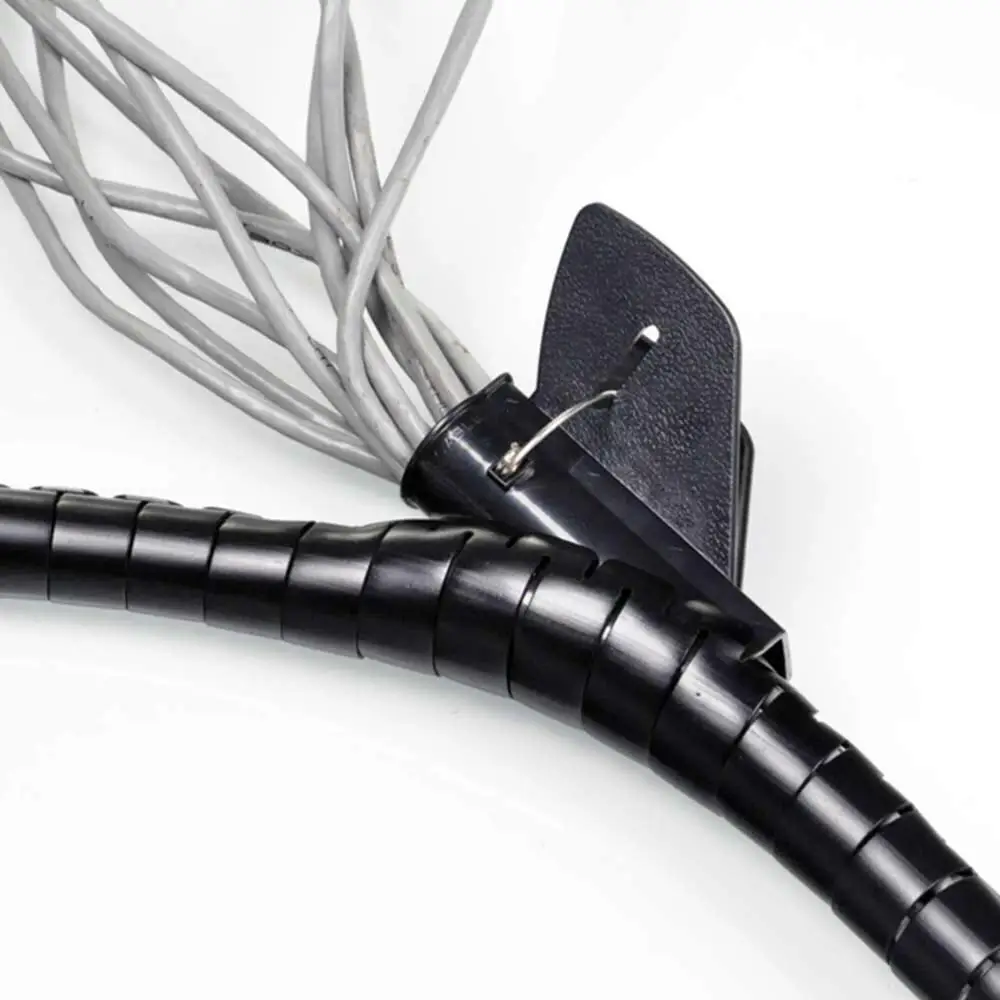 New Type Insulation Plastic Spiral Cable Wrap,Spiral Hose Wrap Cable Tidy