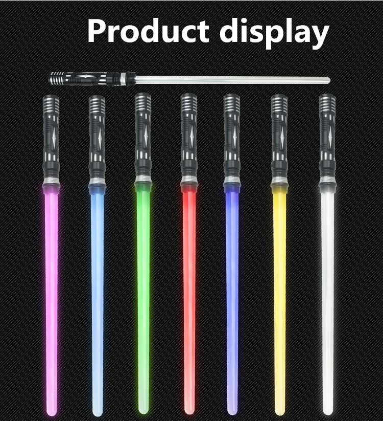 Factory wholesale LED Lightsaber/light saber with sound/flashing led sword light saber for kids Gift light sword