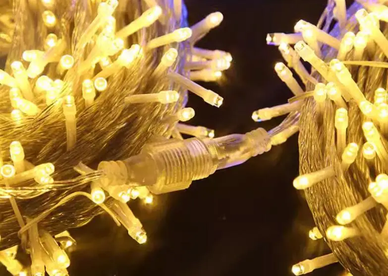 3AA Battery/USB Powered decoraciones navidenas Copper String Fairy Christmas Light