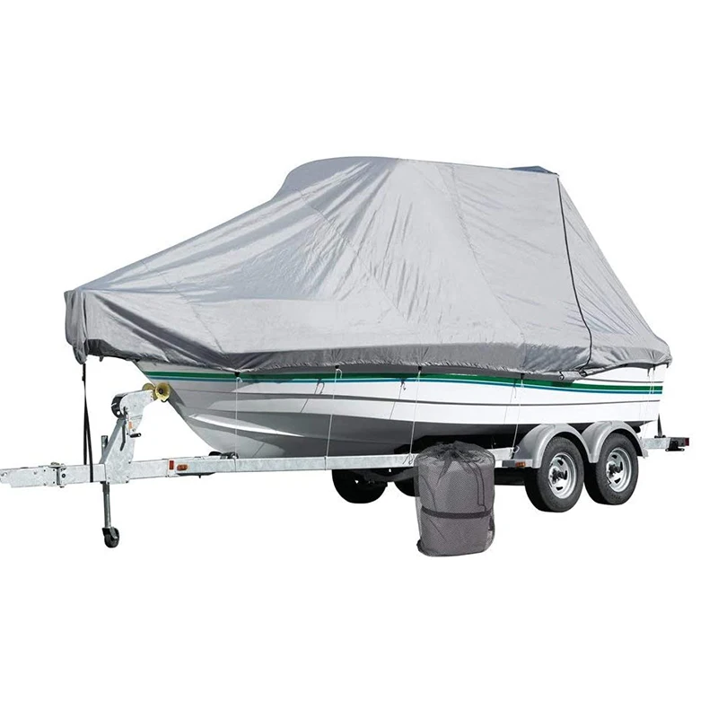 XINQI Waterproof Portable Plastic Sun Shade Yacht Boat Cover