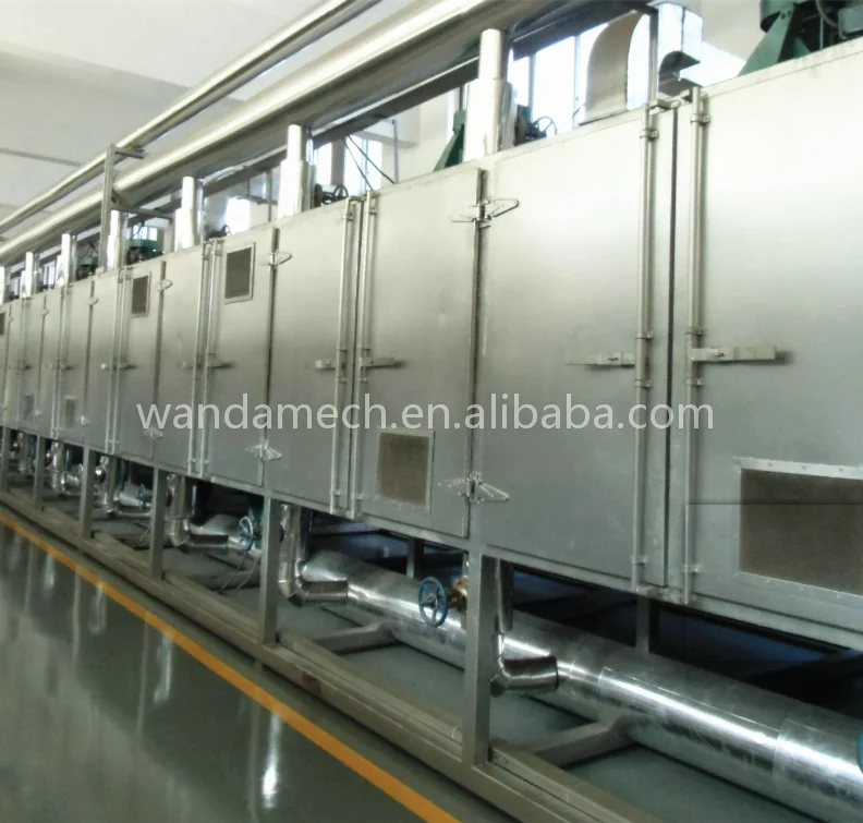 Hot sale vegetable and fruits drier DW Series Ginger Multi-Layer Mesh Belt Drying Machine