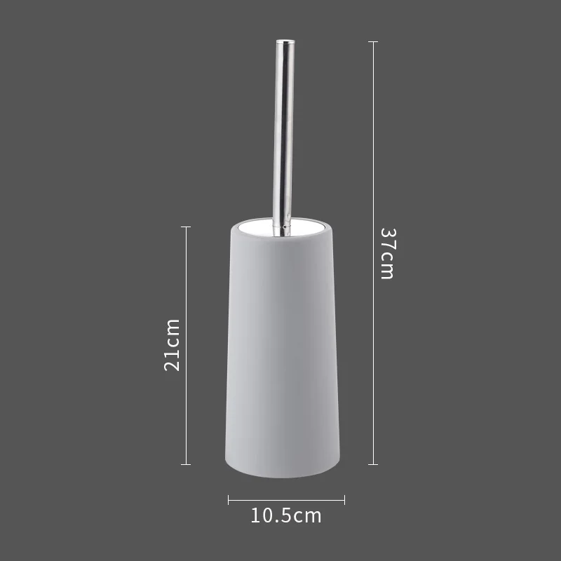 Factory selling high quality grey toilet brush 360 rotary disassembly Household Cleaning tools toilet brush