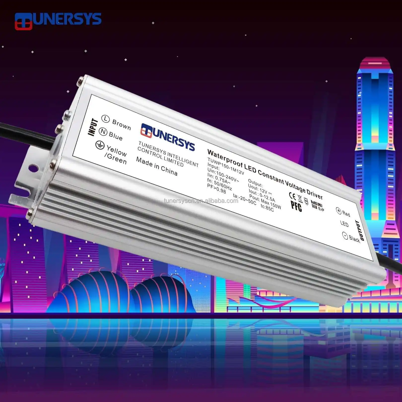 TUNERSYS 110vac Driver Waterproof Led Drivers