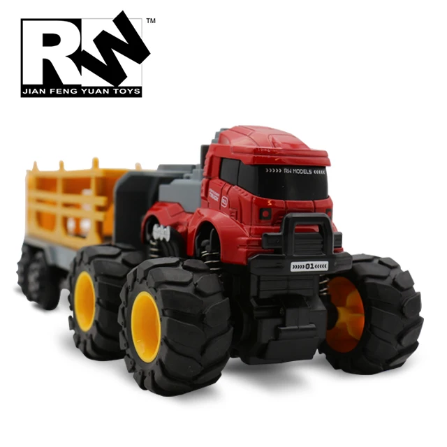 
 RW 015 новые игрушки 1:43 грузовик-контейнер инерционная машина из сплава Детские игрушки модель автомобиля  