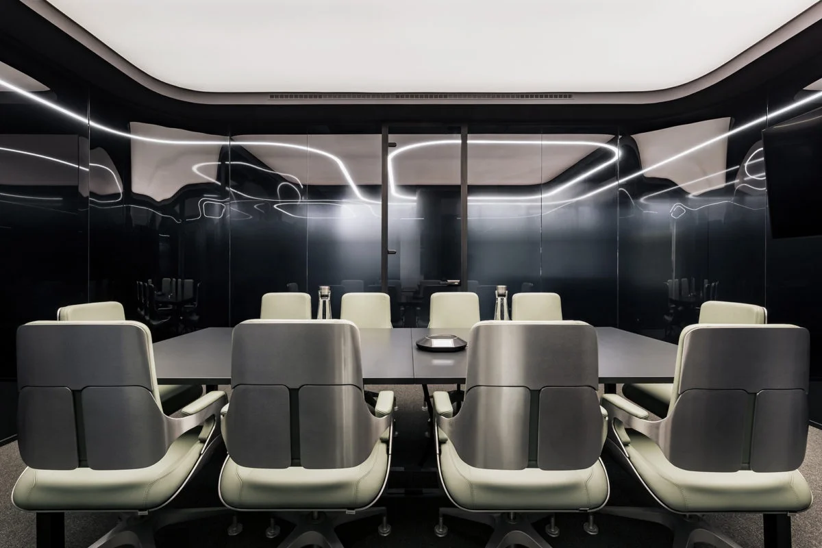 
HLINEAR LC8060-F-680/2000 Aluminium Profile with Customized Dimension Shape Circular Led Linear Pendant Light 