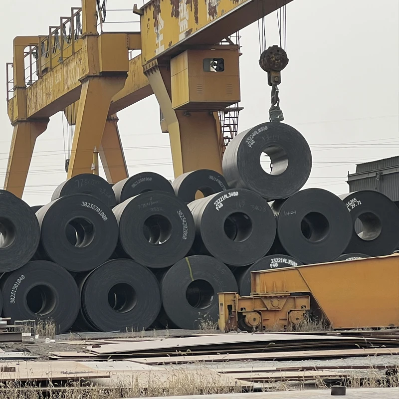 ST37 Hot Rolled Carbon Steel Coil black surface treated carbon steel coil