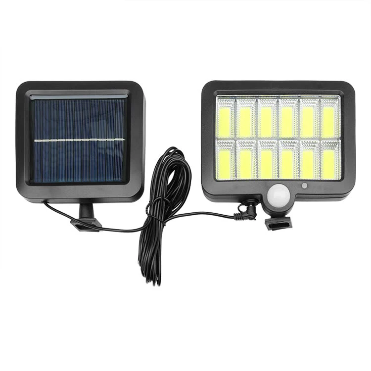 Aliot Waterproof Motion Sensor Wall Lamp Outdoor Induction Courtyard Fence Street Split Led Solar Garden Light