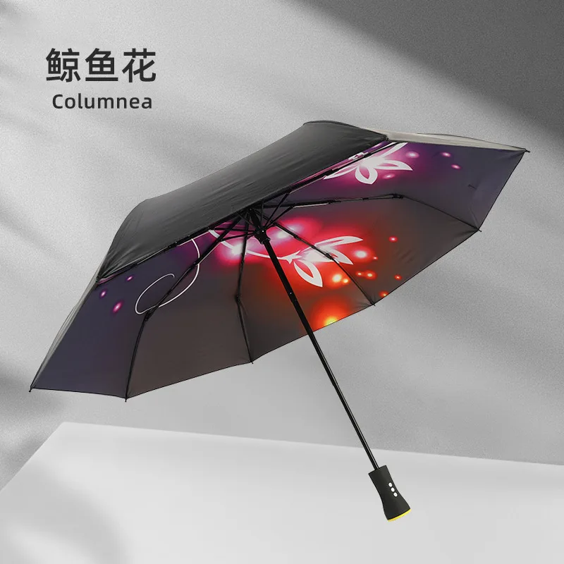FINE OCEAN  Popular Design Speaker Folding Umbrella with Battery Music Umbrella