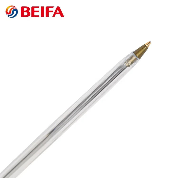 Beifa KA127622 Factory price customizable 0.7mm 1.0mm Ball Pen waterproof fadeproof Regulated ink flow Ballpoiont Pen