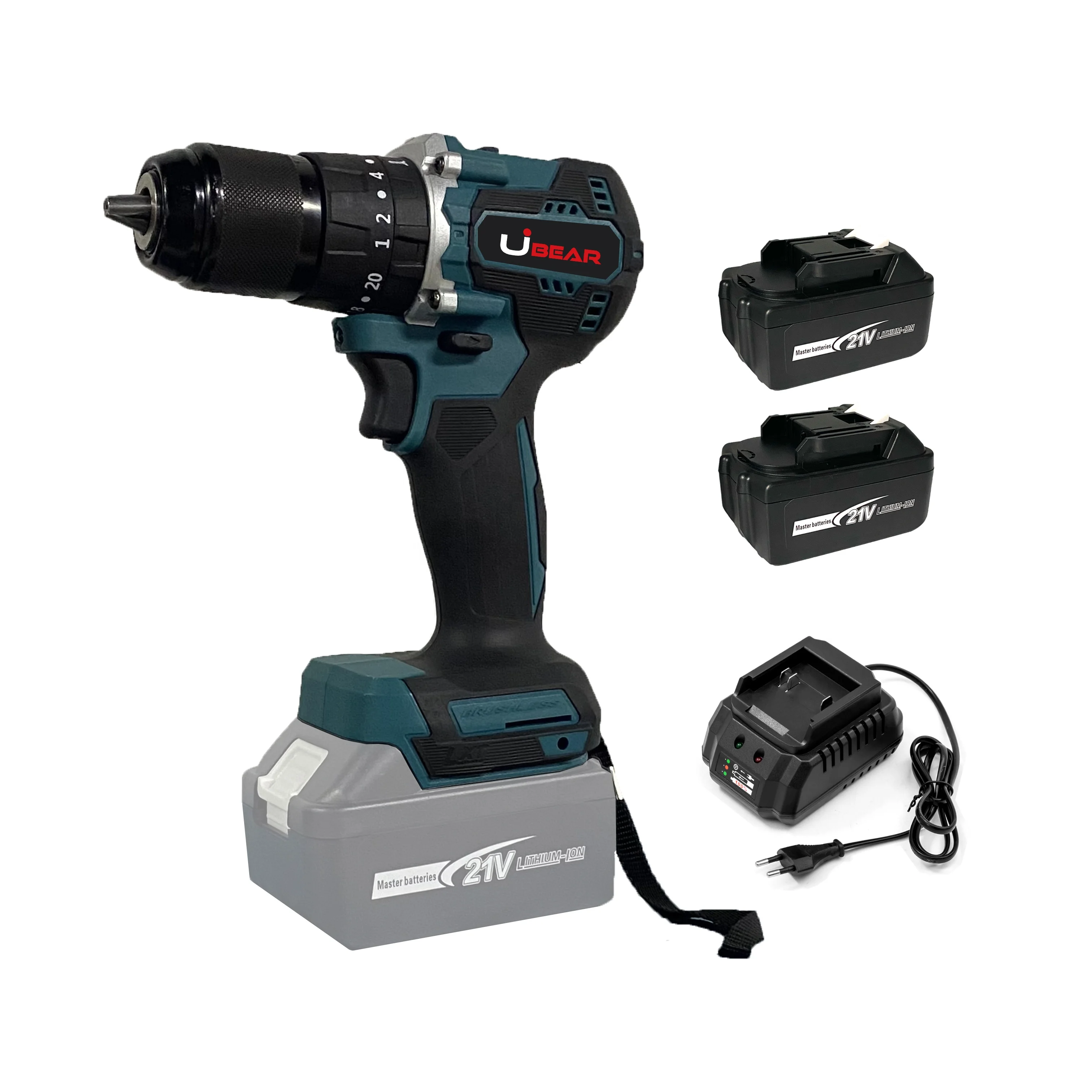 Factory wholesale wireless powered portable 18v 20v 21v lithium battery cordless screwdriver mini drilling machine