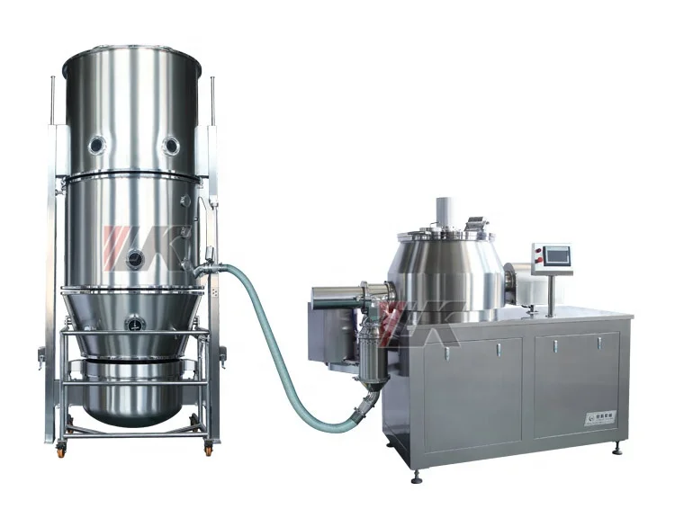 
HLSG-200 Automatic Rapid High Shear Mixing Granulator Oscillating Granulator for Wet Type Powder 