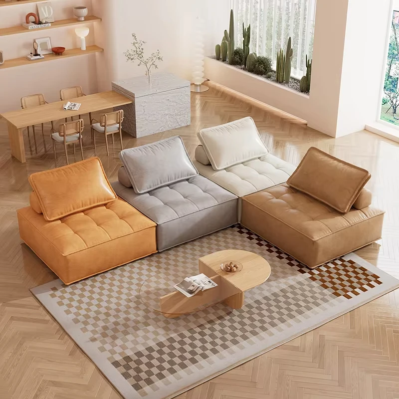 Factory Technology fabric block sofa set furniture living room