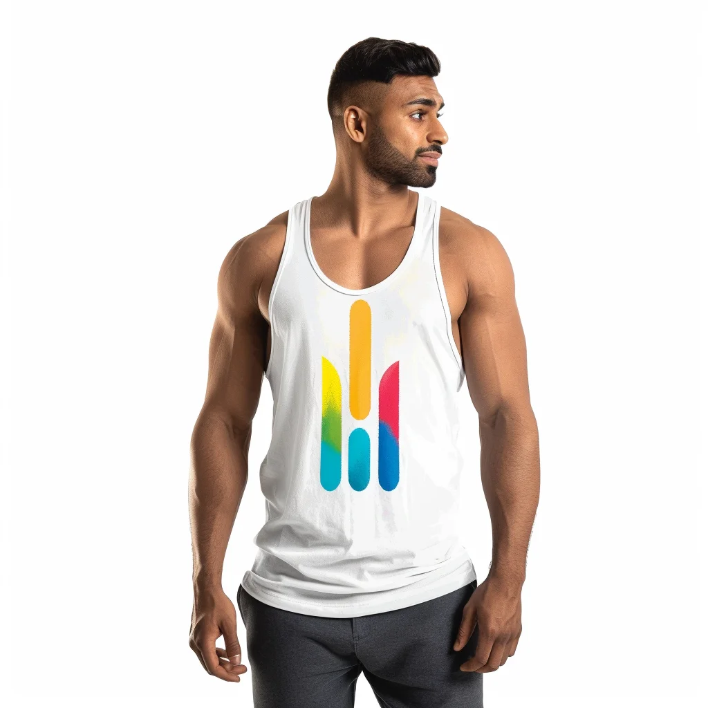 Wholesale Custom Cotton Stringer Gym Vest Fitness Singlet Workout Muscle Bodybuilding Mens Tank Top