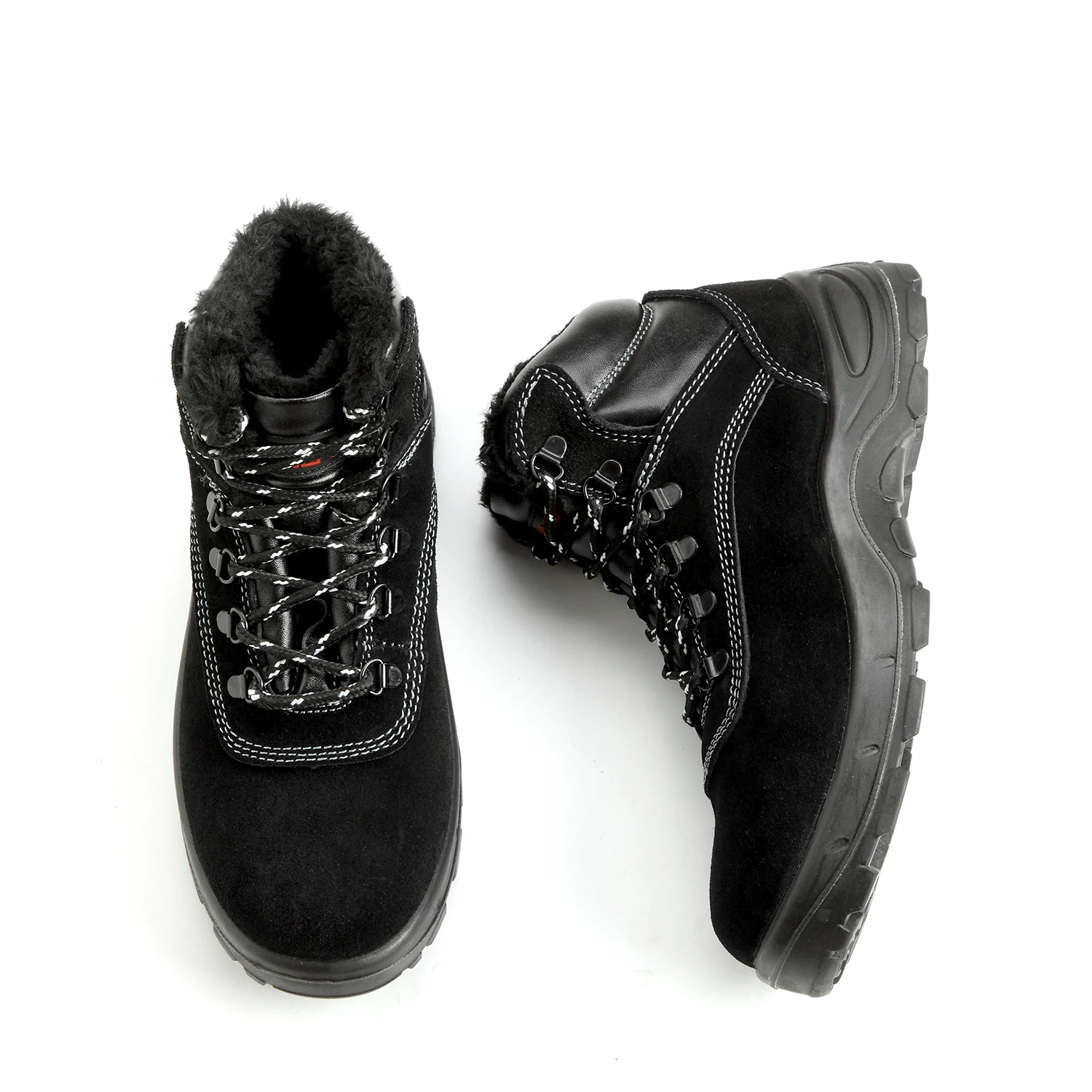 Winter labor shoes steel toe anti - smashing puncture - proof electrical insulation waterproof high help safety boots