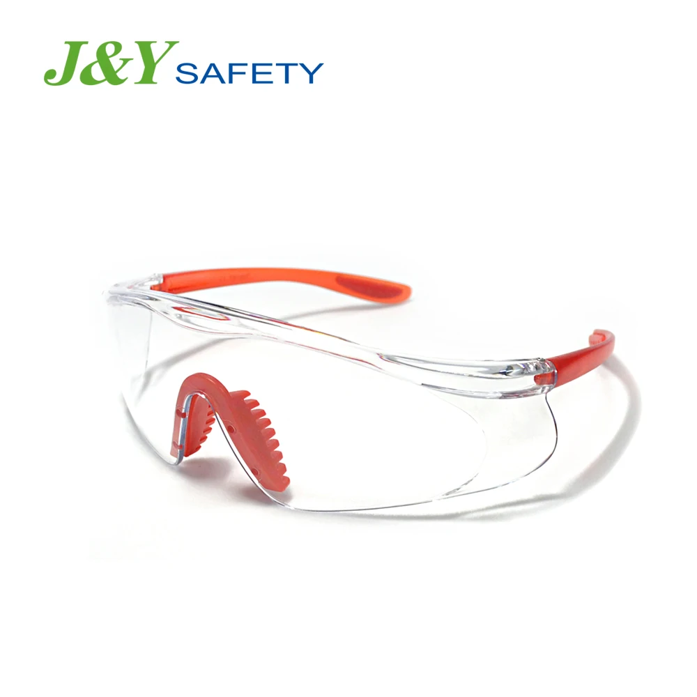 Fashion Personalized CE En166f Z87 PC Anti-fog Safety Glasses UV Anti Scratch