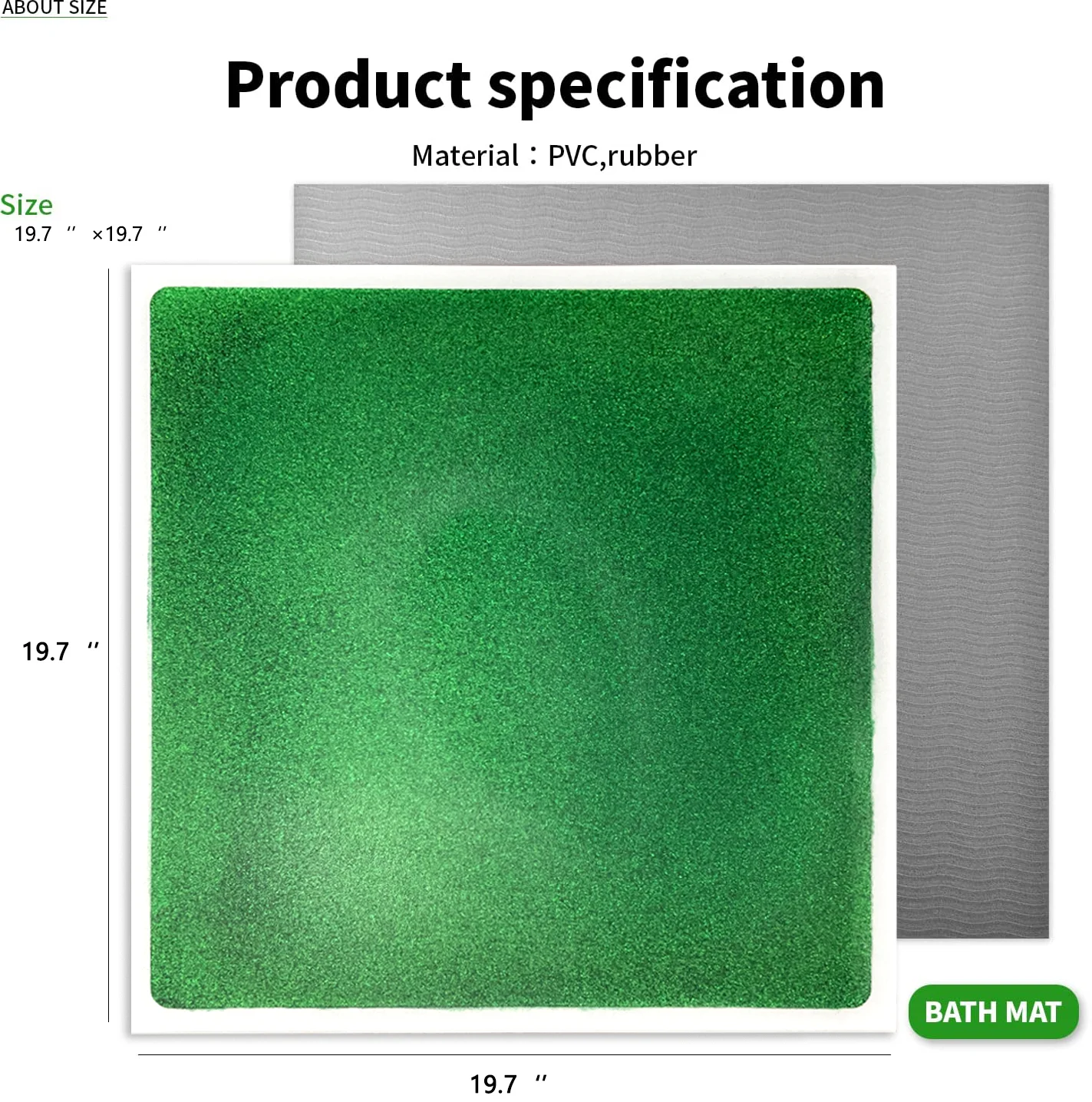 HF Vinyl Flooring Tiles School Modern Sol Liquide En Vinyle Non Toxique De 500 Mm, Carreaux De Sol Liquides Paillettes En PVC