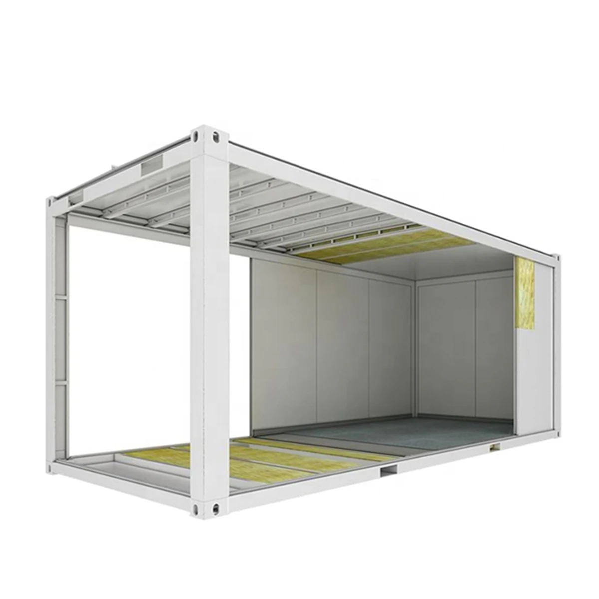 Hot Sales Light Frame Design Steel Structure Container House Tiny Shop House to Living Bedroom Prefabricated Houses