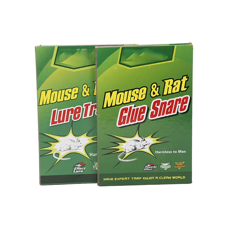 Disposable Mouse Plate Multi Catch Sticky Mouse Trap Rat Glue Board Trappers Rats