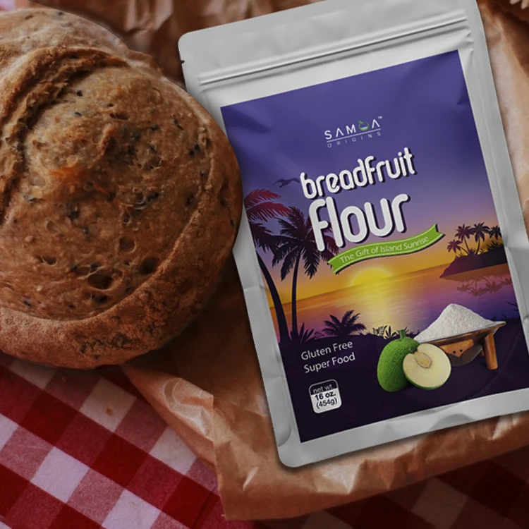 Healthy Food Organic flour Super food Breadfruit flour Made in Samoa
