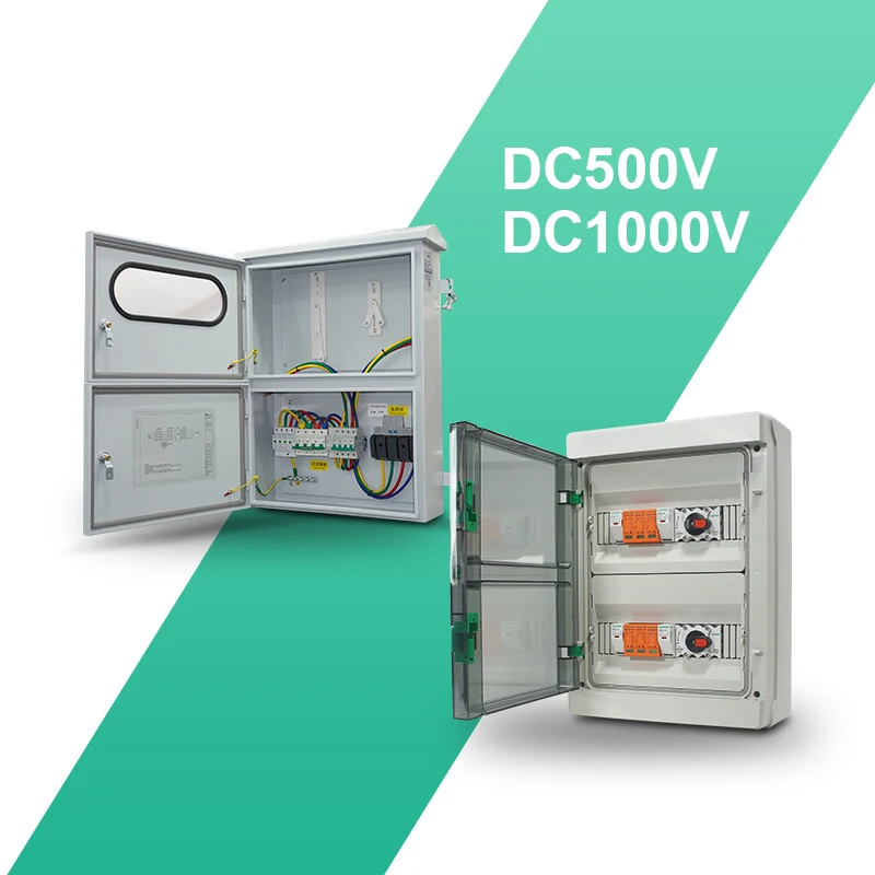 suntree 1-6 String lightning protection cabinet junction box pv combiner box with disconnecting switch