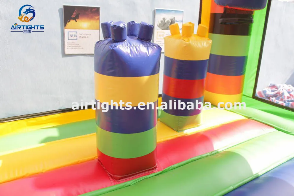 Commercial High Quality Inflatable Block Party Combo Bouncer for Rental Business