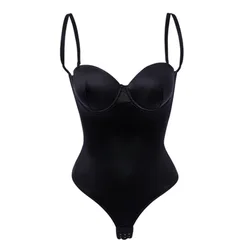 Women Slimming Tummy Control Shapewear Tight Abdomen Body Sculpting Body Sling Halter Backless One Piece Body Shaping Lingerie