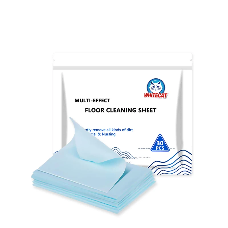 Sheets Surface Timber High Quality Multi-Purppose Concentrated Tablets Paper Non-Toxic Wood Floor Cleaning Detergent Papers