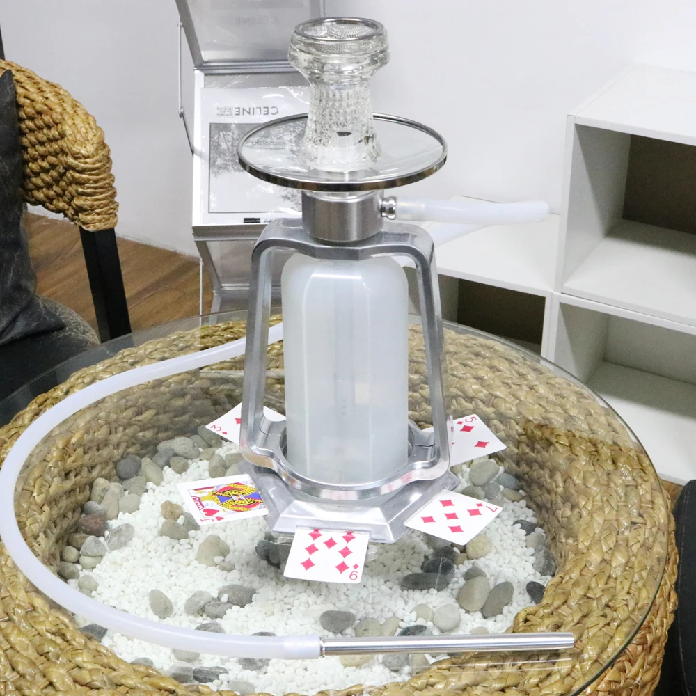 Wholesale rotating hookah design shisha rotate sheesha custom nargile acrylic hookah rotation chicha hookah set shisha