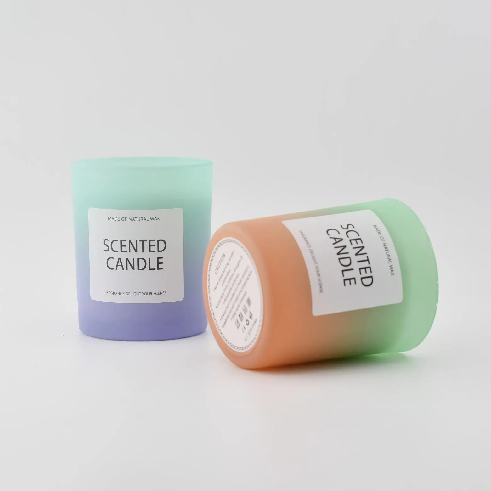 Wholesale Multi Color Chakra Natural Perfume Meditation Scented Candles Travel Portable Scented Candle Luxury In Jar