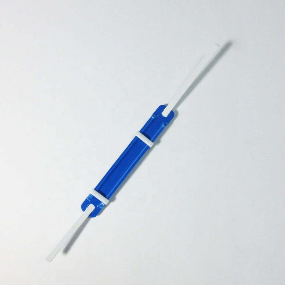 Office stationery supplies colorful PVC desktop organizer binding clip 8cm standard document plastic paper file fastener