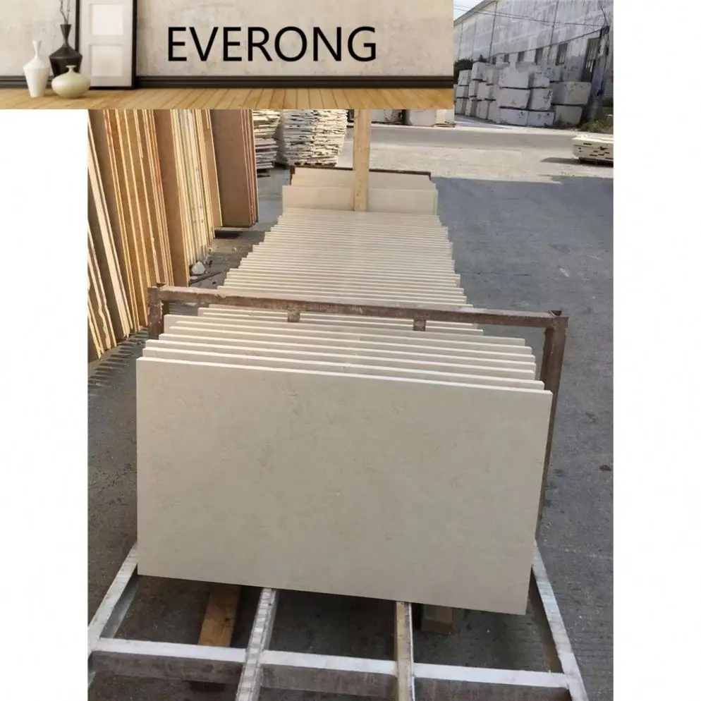 Egyptian Yellow Sunny Beige Cream Limestone Marble Stone Cladding Exterior Decoration