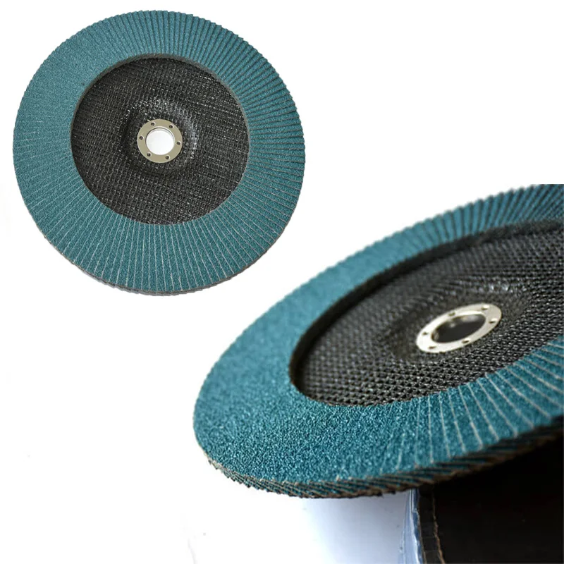 Premium 7 inch 180 mm grit 80 Zirconia Flap Disc for Matel Surface Grinding