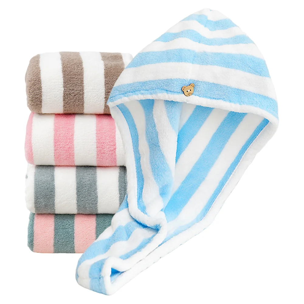 Cabana Fleece Turbans Microfiber Hair Towel Wrap Turban  Hair Towel  Quick Dry Super Absorbent by Direct Microfiber Manufacturer