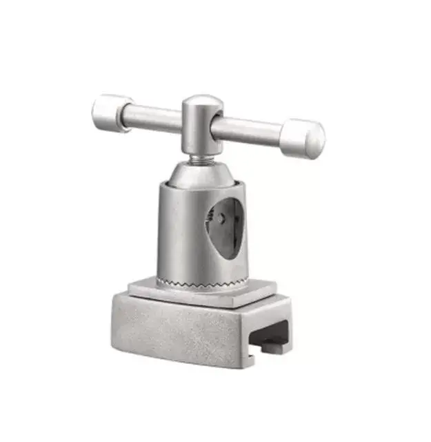 Metal Material Stainless Steel Slider Hospital Bed Leg Frame Parts Gynecology Bed