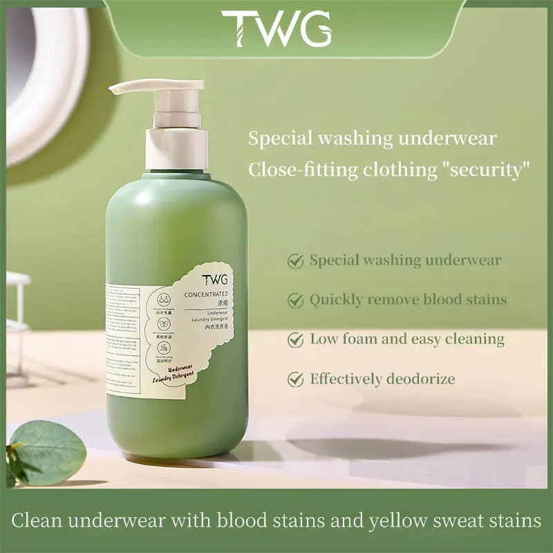 Private Label Laundry Detergent Stain Remover Antibacterial Clothing Sterilization Detergent for Underwear