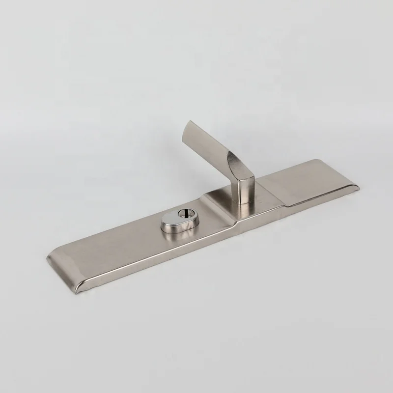 Anti-theft door handle fire door handle stainless steel zinc alloy aluminum alloy large iron door universal lock