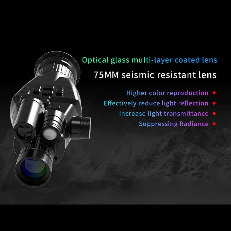 HENBAKER CY900 china night vision monocular 8W high-power lR hunting scope camera scope sighting camera