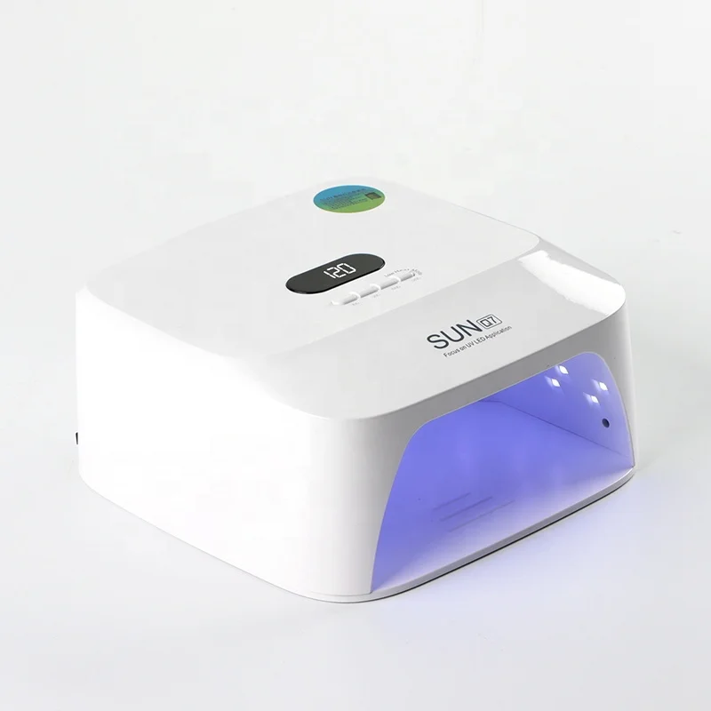 SNRQI High Quality 48W UV Lamps For Nails Portable Four Timer Setting Infrared Induction Wireless UV LED Nail Lamp